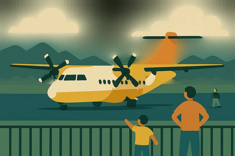 Propeller oder Düse? Auf kurzen Strecken ist die Propellermaschine sparsamer, der Jet ist schneller und in großer Höhe im Vorteil.